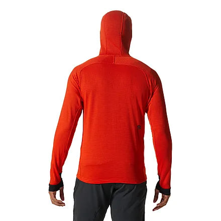 Mountain Hardwear Men's Polartec Power Grid Full Zip Hoody - Sportandleisure.com