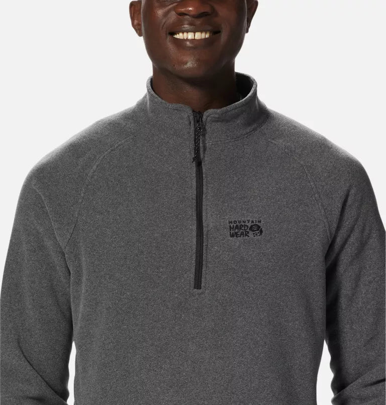 Mountain Hardwear Men's Polartec Microfleece 1/4 Zip Pullover - Sportandleisure.com