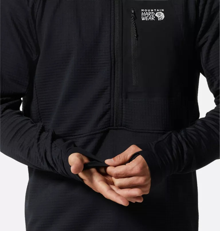 Mountain Hardwear Polartec Power Grid Half Zip Jacket - Men - Sportandleisure.com