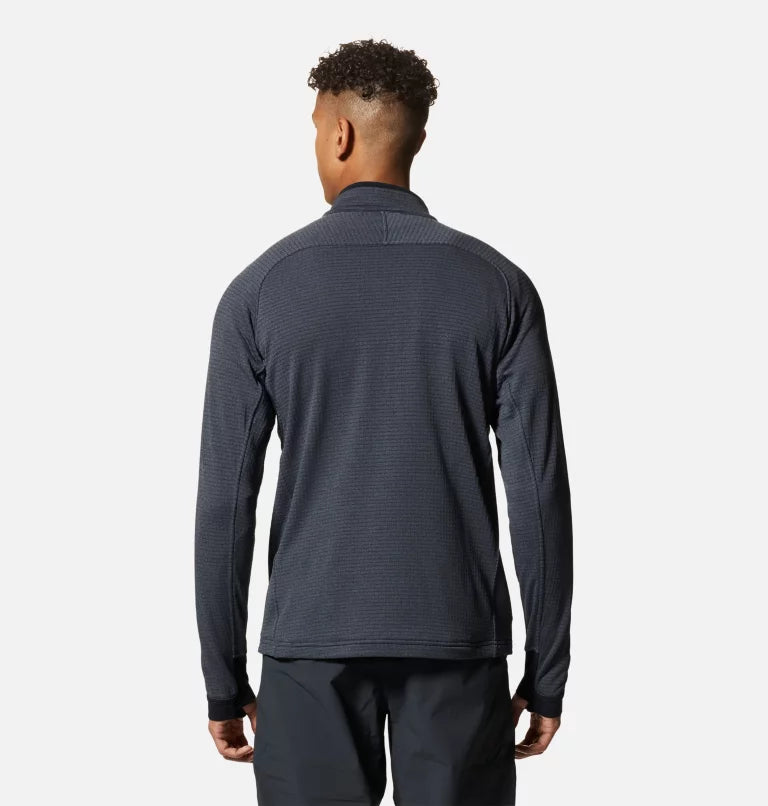 Mountain Hardwear Men's Polartec Power Grid Half Zip Jacket - Sportandleisure.com