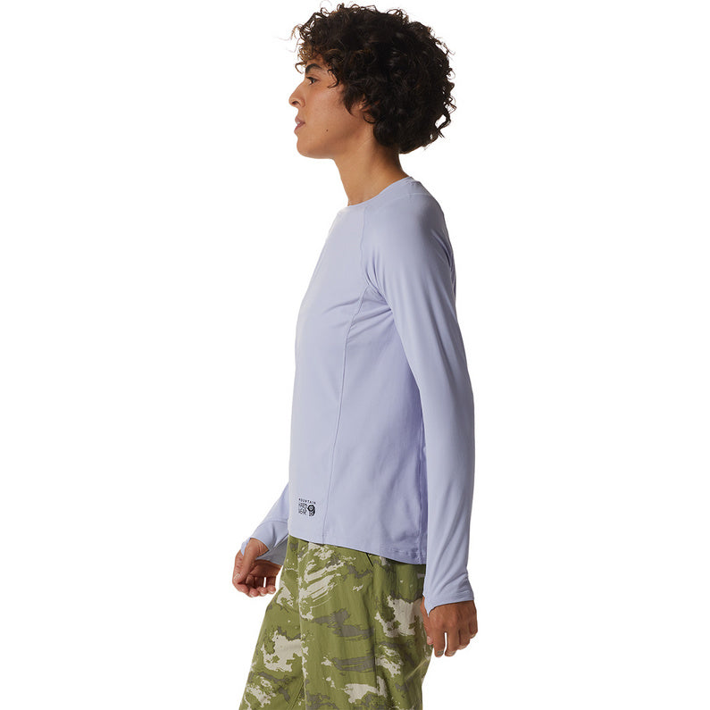 Mountain Hardwear Women's Crater Lake Long Sleeve T-shirt - Vinca - XL - Sportandleisure.com