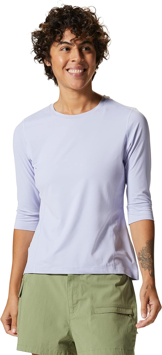 Mountain Hardwear Women's Crater Lake 3/4 Crew T-shirt - Sportandleisure.com
