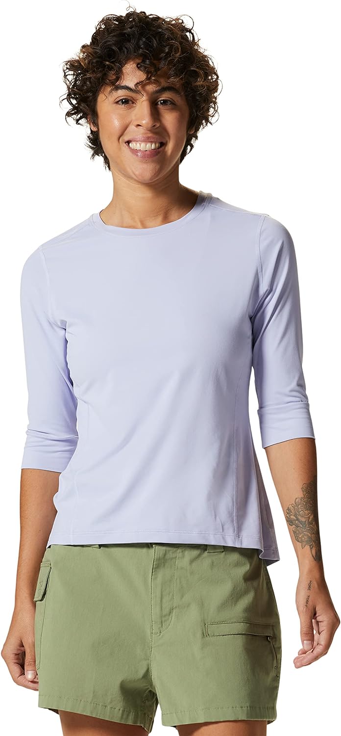 Mountain Hardwear Women's Crater Lake 3/4 Crew T-shirt - Sportandleisure.com