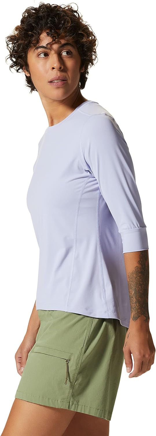 Mountain Hardwear Women's Crater Lake 3/4 Crew T-shirt - Sportandleisure.com