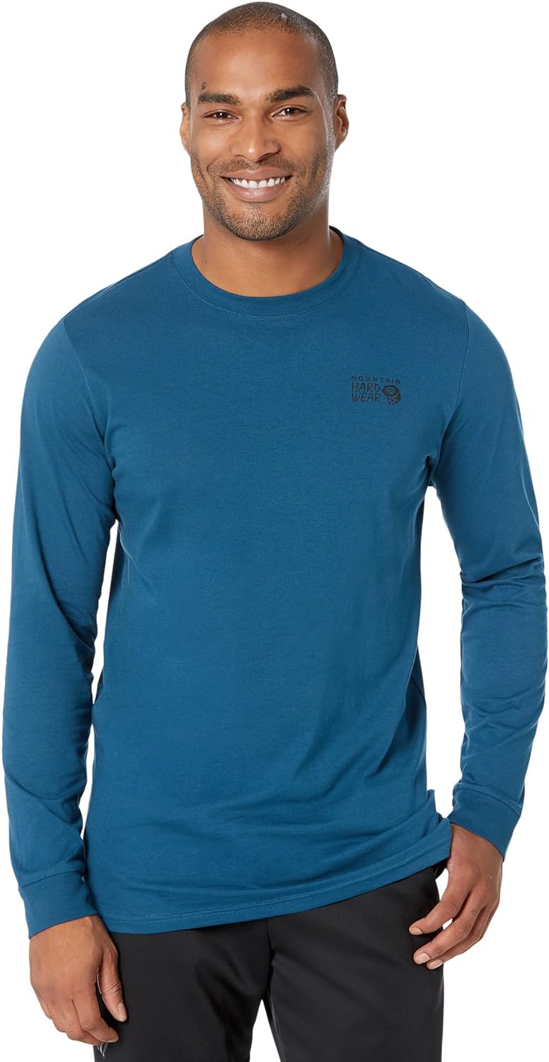 Mountain Hardwear Men's MHW Logo in a Box Long Sleeve T-Shirt - Sportandleisure.com