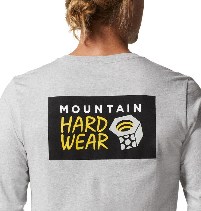 Mountain Hardwear Men's MHW Logo in a Box Long Sleeve T-Shirt - Sportandleisure.com