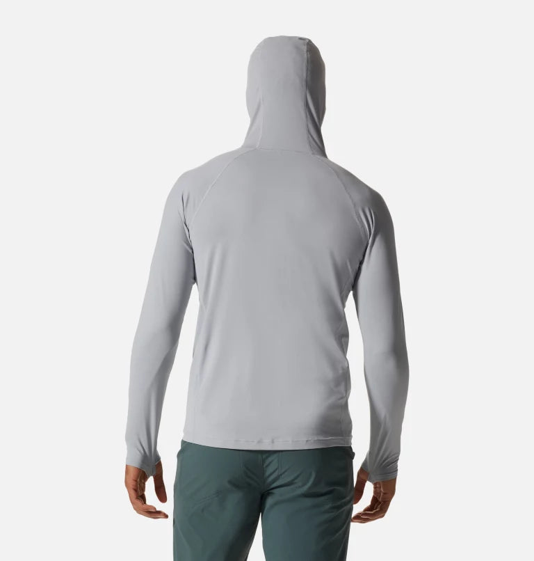 Mountain Hardwear Men's Crater Lake Long Sleeve Hoody - Glacial - XL - Sportandleisure.com