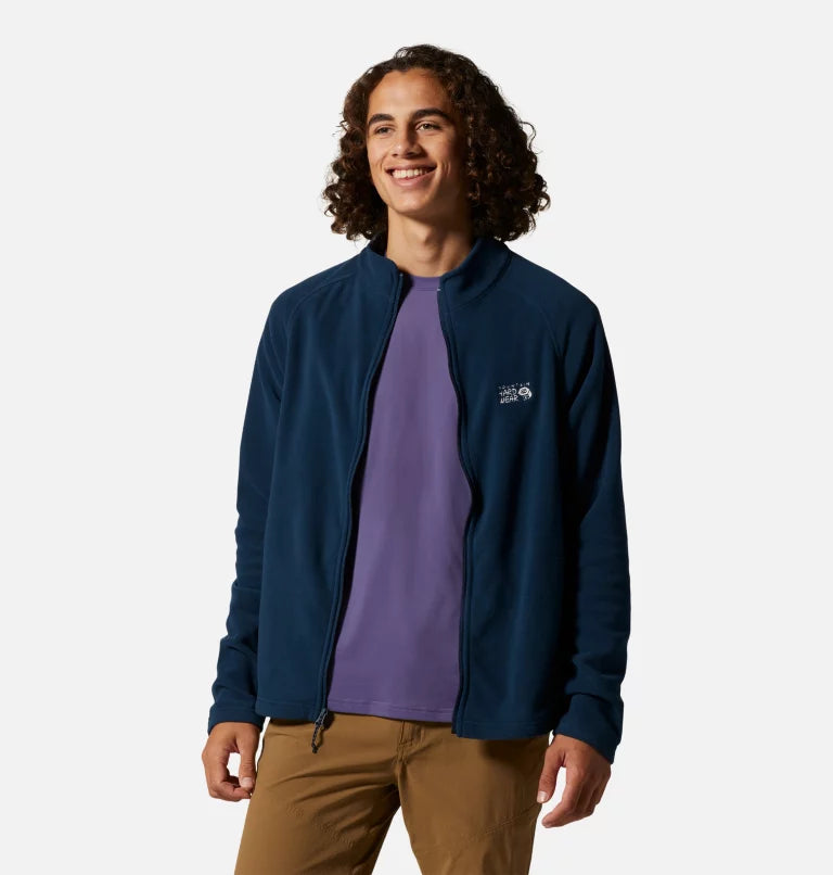 Mountain Hardwear Men's Polartec Microfleece Full Zip Jacket - Sportandleisure.com