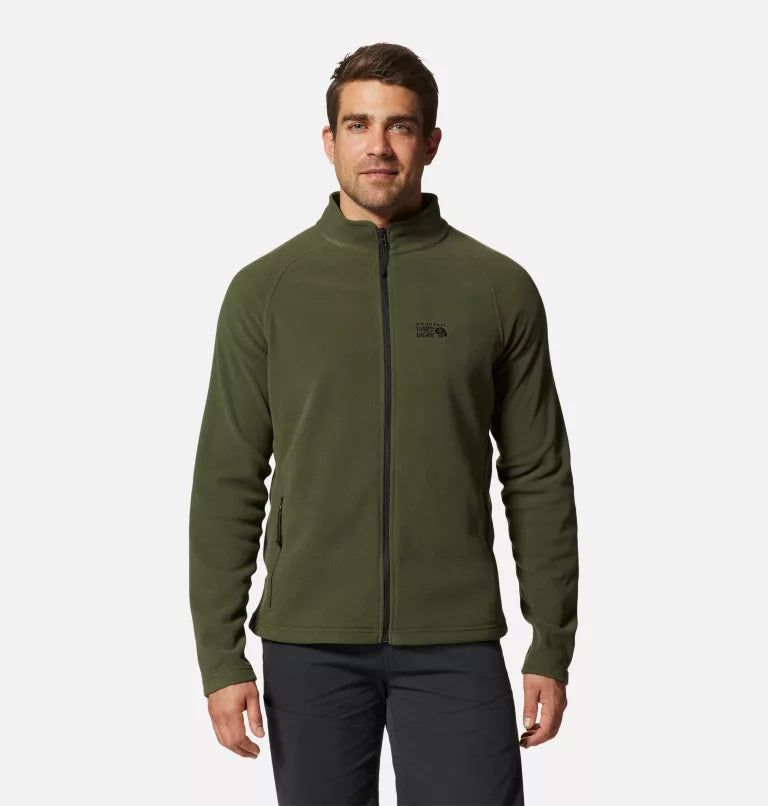 Mountain Hardwear Men's Polartec Microfleece Full Zip Jacket - Sportandleisure.com