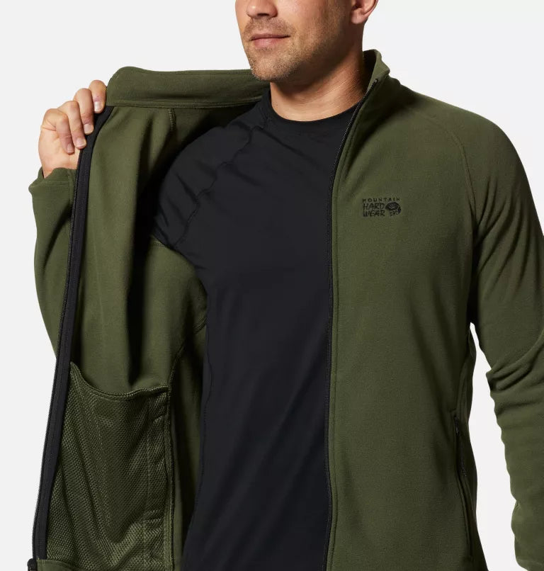 Mountain Hardwear Men's Polartec Microfleece Full Zip Jacket - Sportandleisure.com