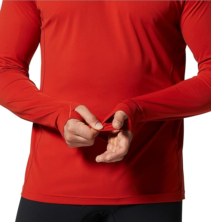 Mountain Hardwear Men's Mountain Stretch Hoody - Desert Red - Sportandleisure.com