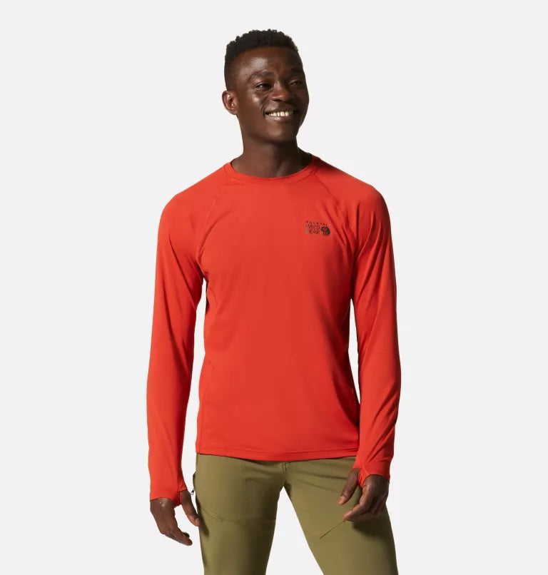 Mountain Hardwear Men's Crater Lake Long Sleeve Crew Shirt - Sportandleisure.com