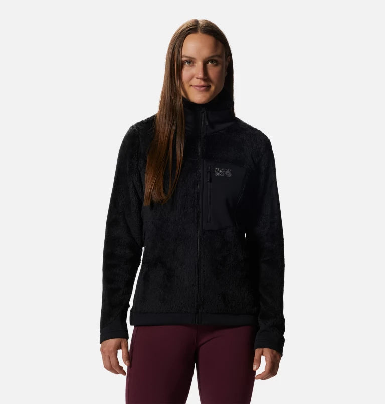 Mountain Hardwear Women's Polartec High Loft Jacket - Black - Large - Sportandleisure.com