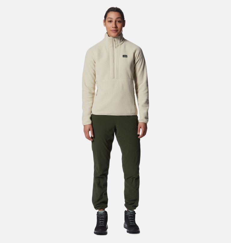 Mountain Hardwear Dynama Lined High Rise Pant - Women - Surplus Green - Large - Sportandleisure.com