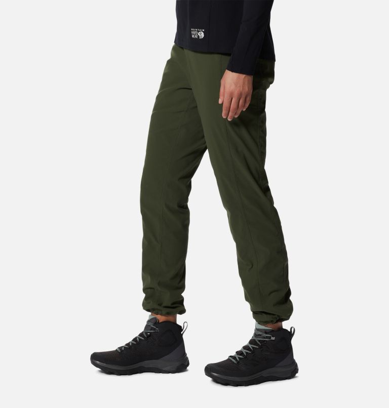 Mountain Hardwear Dynama Lined High Rise Pant - Women - Surplus Green - Large - Sportandleisure.com