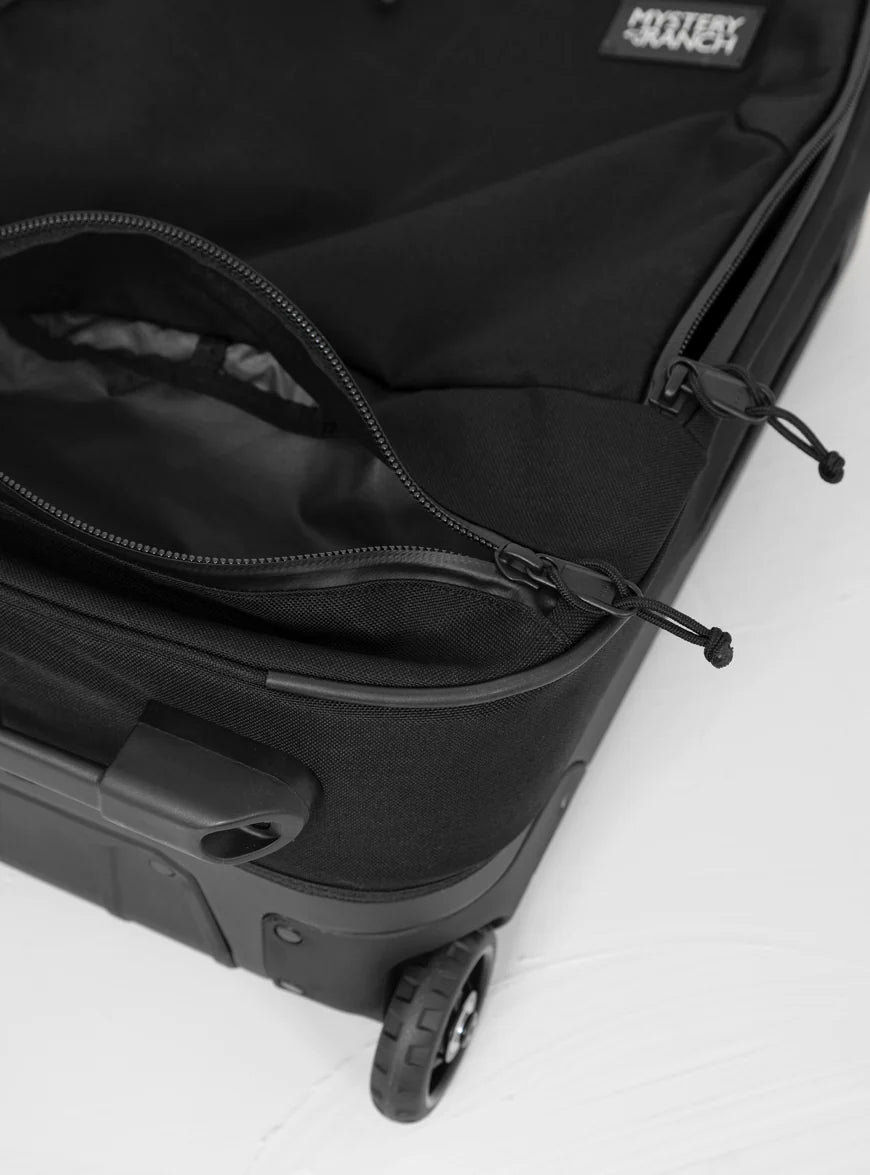 Mystery Ranch Mission Wheelie 40 Suitcase - Black - Sportandleisure.com