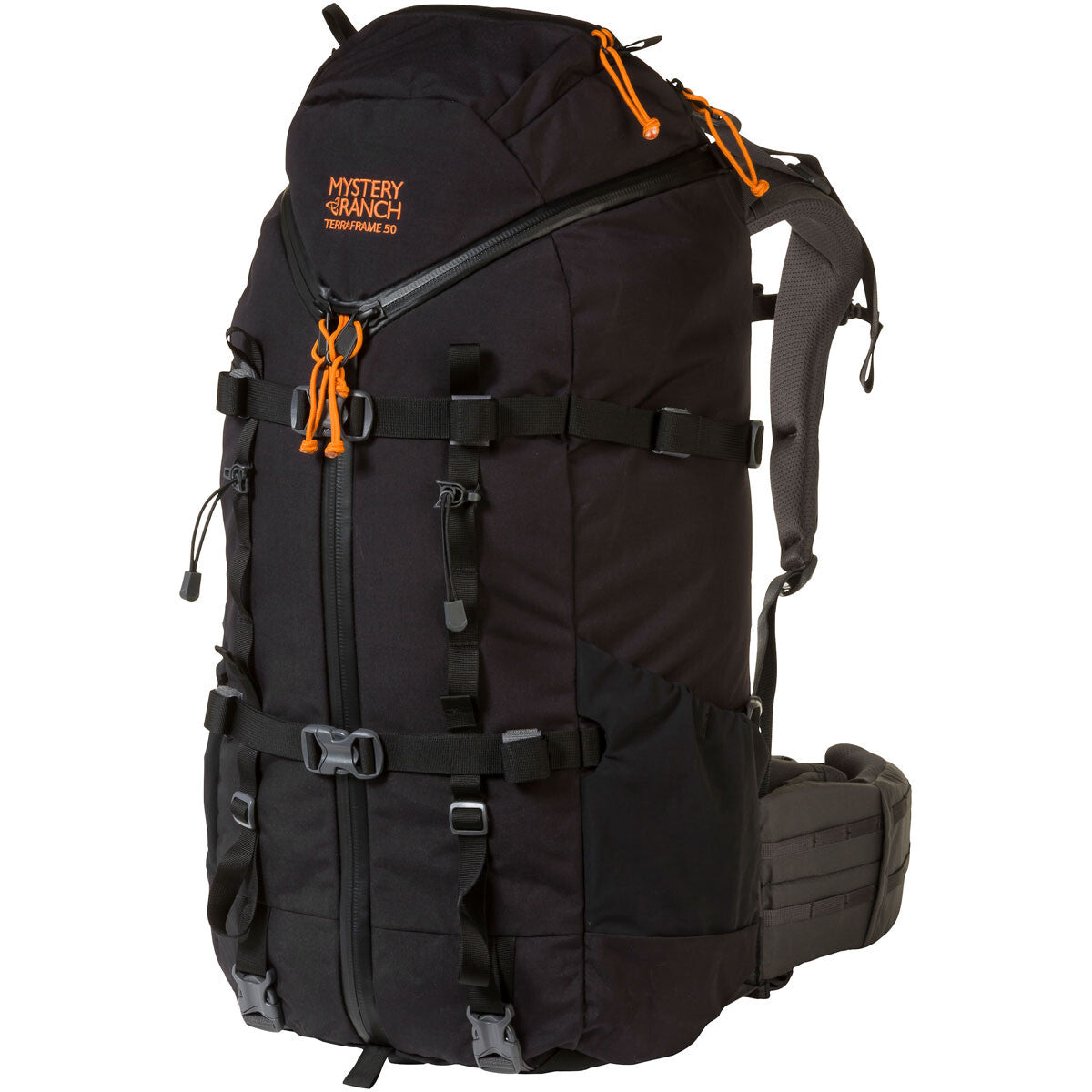 Mystery Ranch Terraframe 3 Zip 50 Backpack - Black - Sportandleisure.com
