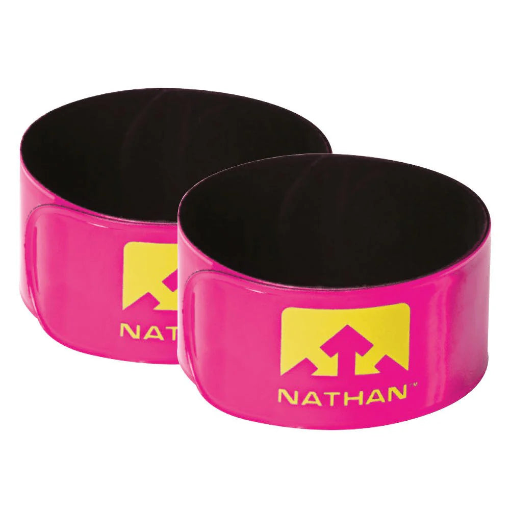 Nathan Reflex Reflective Snap Arm Bands - Pack of 2 - Sportandleisure.com