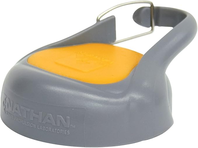 Nathan Sports Water Bottle Replacement Cap - Grey/Orange - Sportandleisure.com