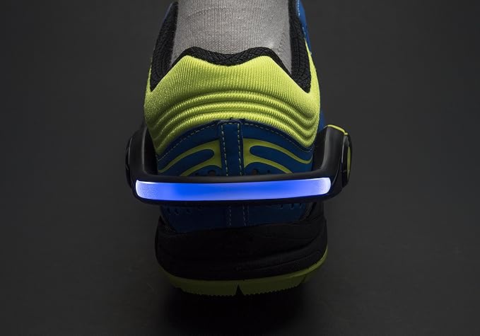 Nathan LightSpur RX LED Foot Light - Black/Safety Yellow - Sportandleisure.com
