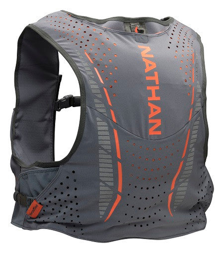 Nathan VaporKrar 4L Hydration Vest - Steel Grey - Small - Sportandleisure.com