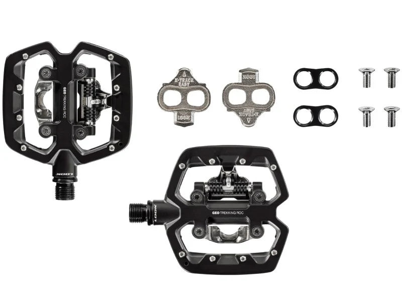 Look Geo Trekking Roc Hybrid Bike Pedals - Black - Sportandleisure.com