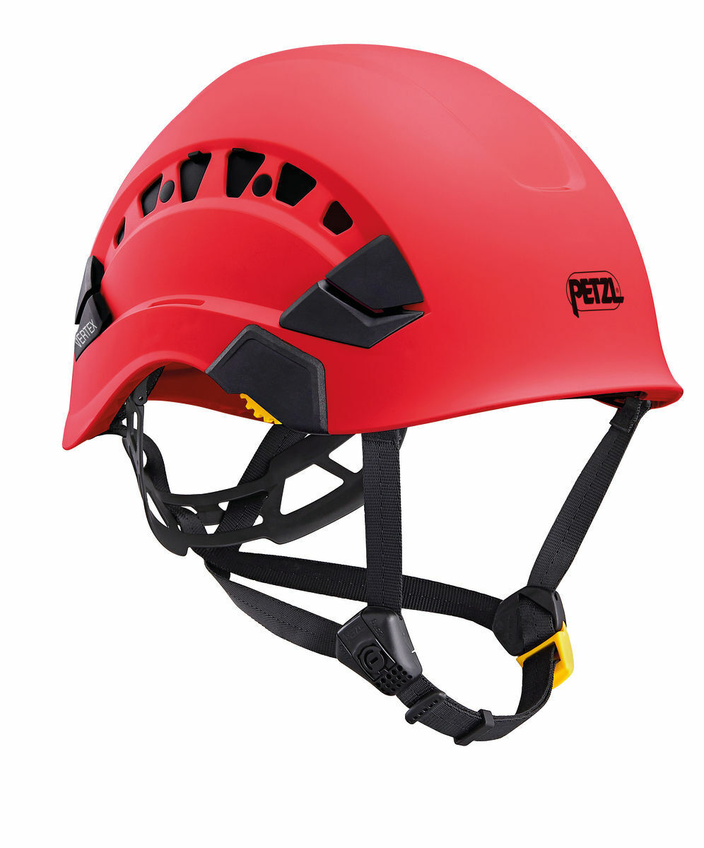 Petzl Vertex Vent Industrial Safety Helmet - Red - Sportandleisure.com