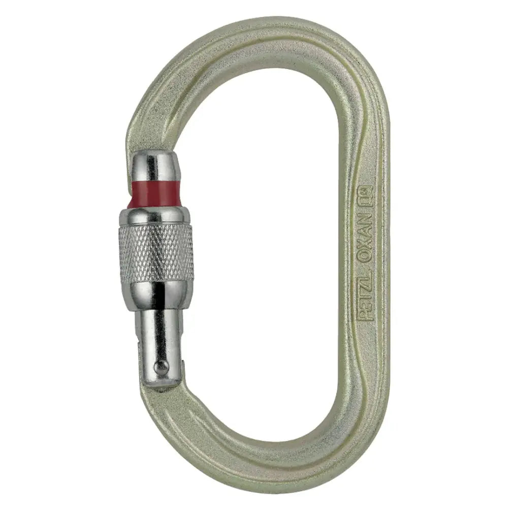 Petzl Oxan Steel Screwlock M72A SL Oval Carabiner - Sportandleisure.com