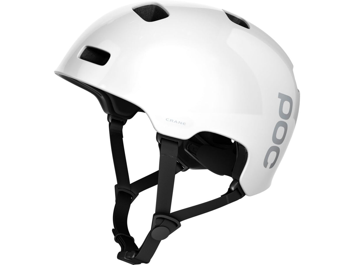 POC Crane Cycling Helmet - Hydrogen White - Sportandleisure.com