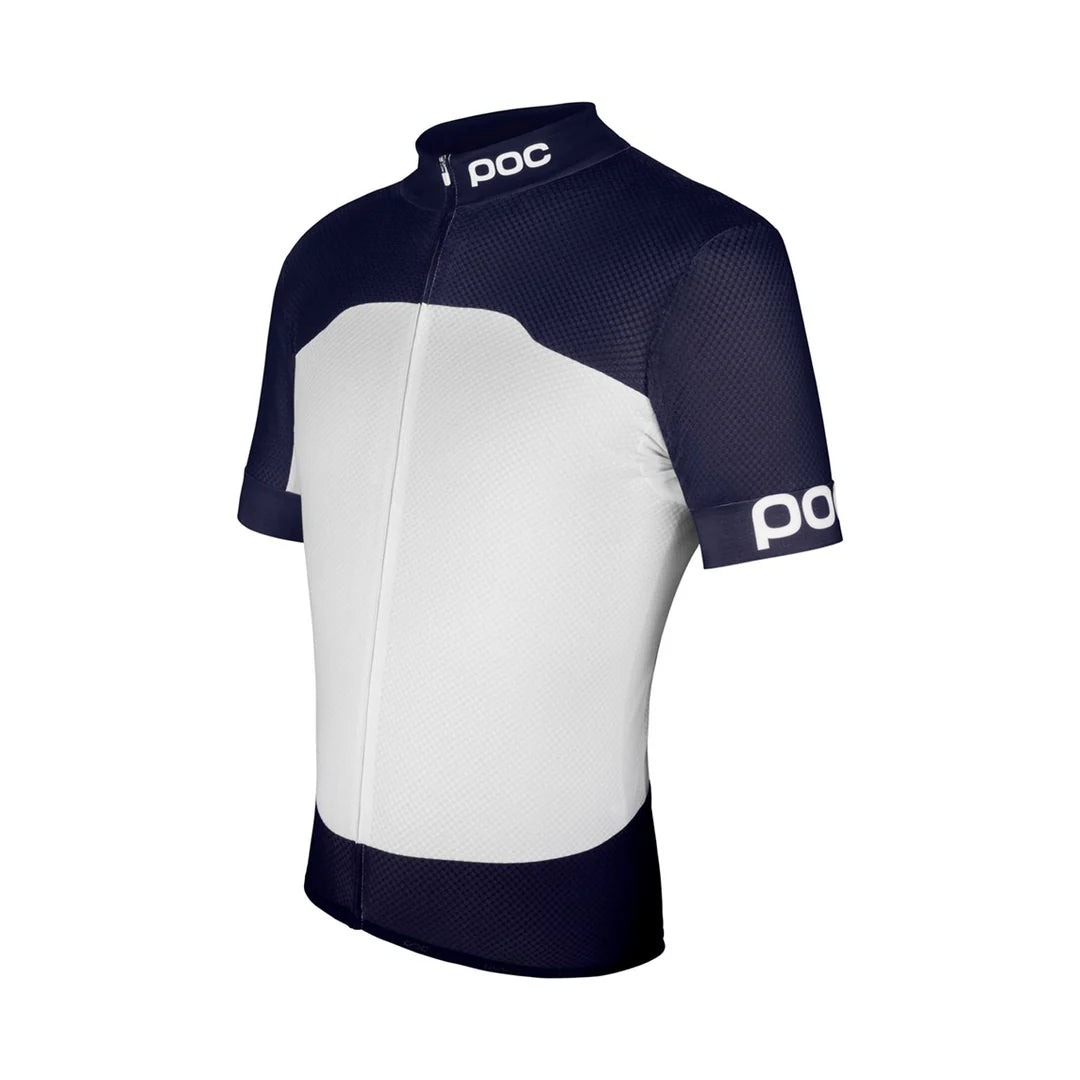 POC Raceday Climber Short Sleeve Women's Cycling Jersey - Blue/White - XS - Sportandleisure.com