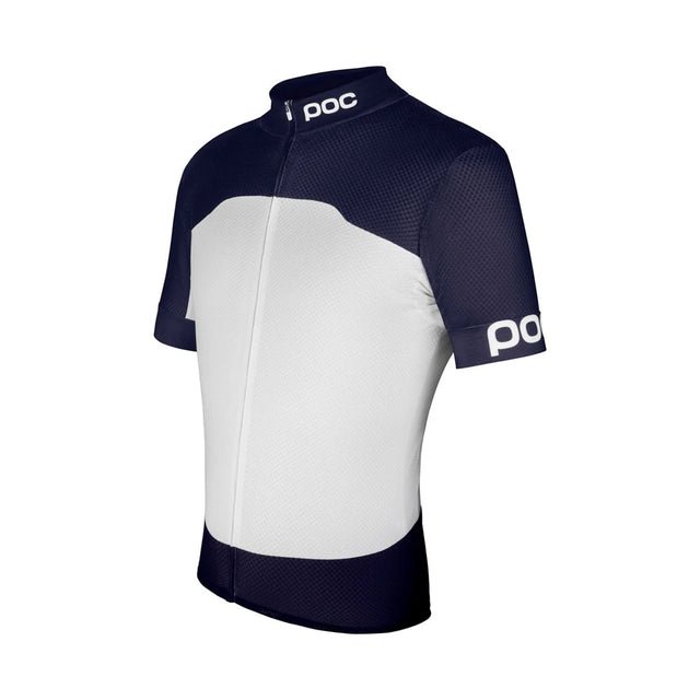 POC Raceday Climber Short Sleeve Women's Cycling Jersey - Blue/White - XS - Sportandleisure.com