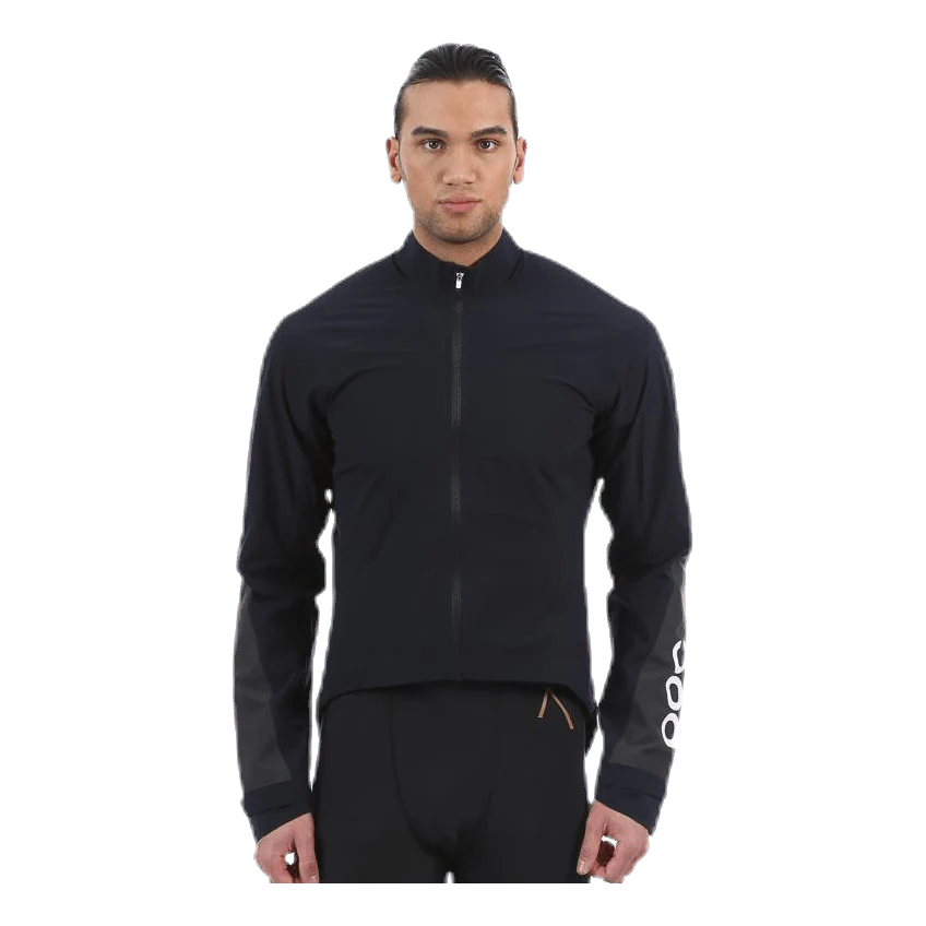 POC AVIP Rain Cycling Jacket - Black - Large - Sportandleisure.com