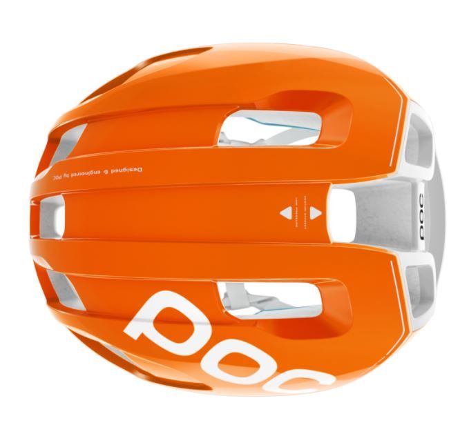 POC Ventral SPIN Cycling Helmet - Zink Orange - Medium - Sportandleisure.com