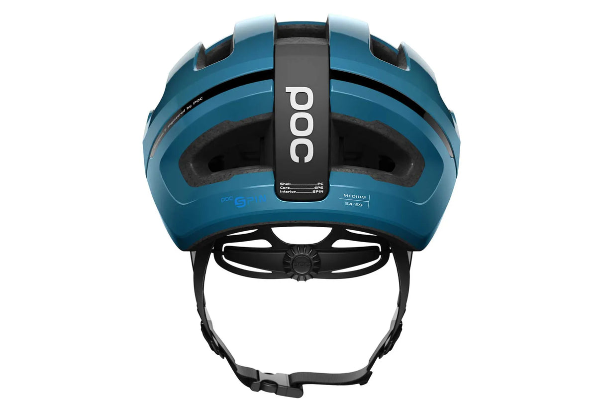 POC Omne Air Spin Cycling Helmet - Antimony Blue - Small - Sportandleisure.com