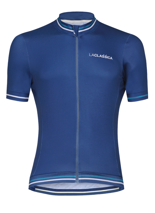 La Classica Sanremo Men's Cycling Jersey - Blue Moon - Sportandleisure.com