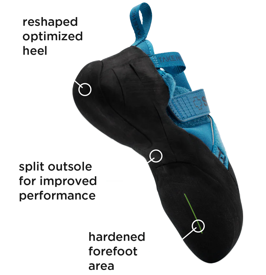 So iLL Free Range Pro Climbing Shoes - Blue Spruce - Sportandleisure.com