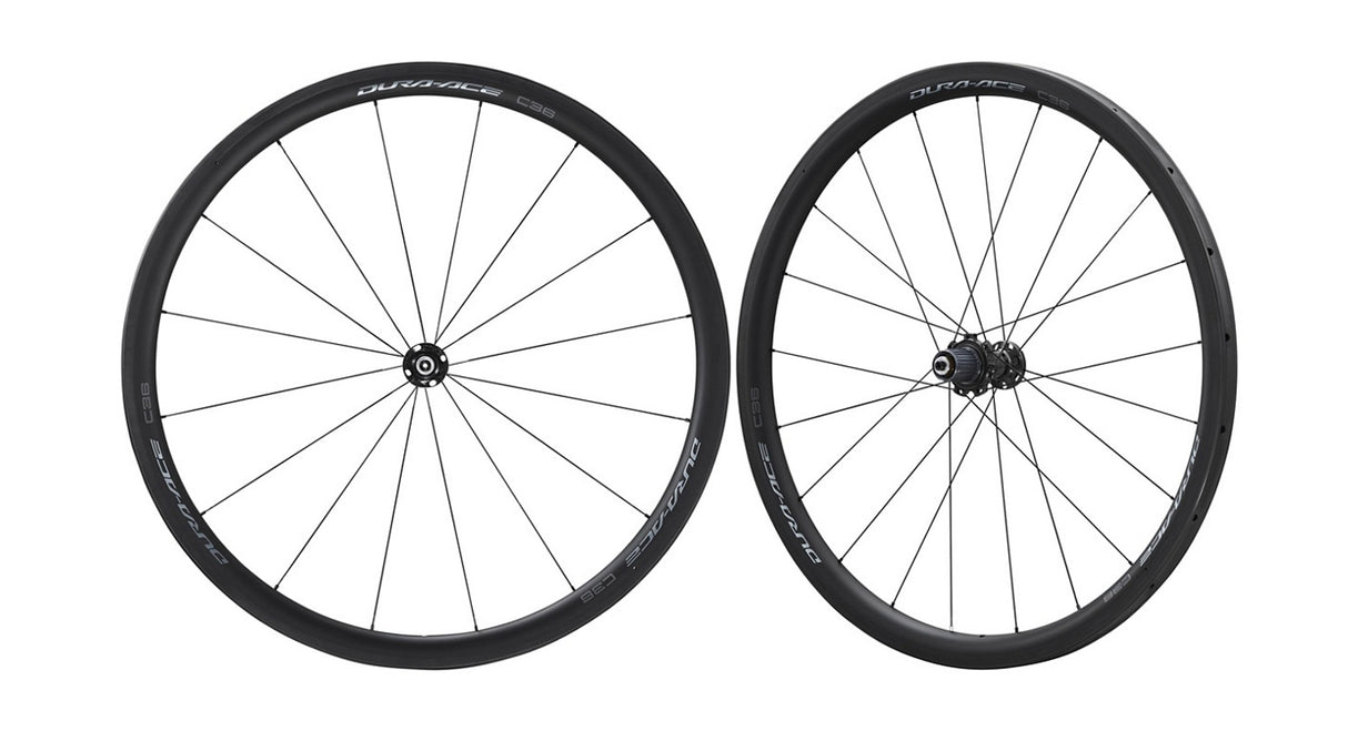 Shimano Dura-Ace WH-R9200-C36 Dura-Ace Carbon Tubular Wheelset - Sport & Leisure