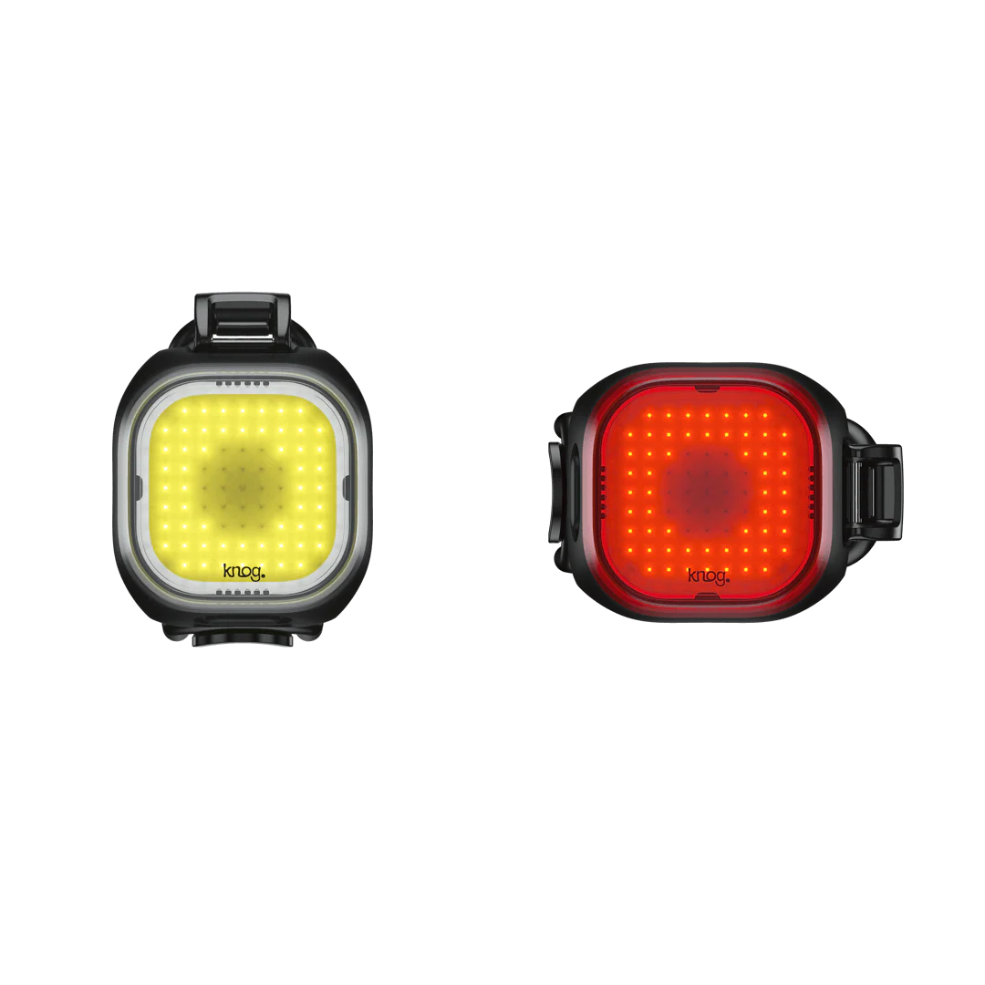Knog Blinder Mini Bike Light Twinpack - 50 + 30 Lumens