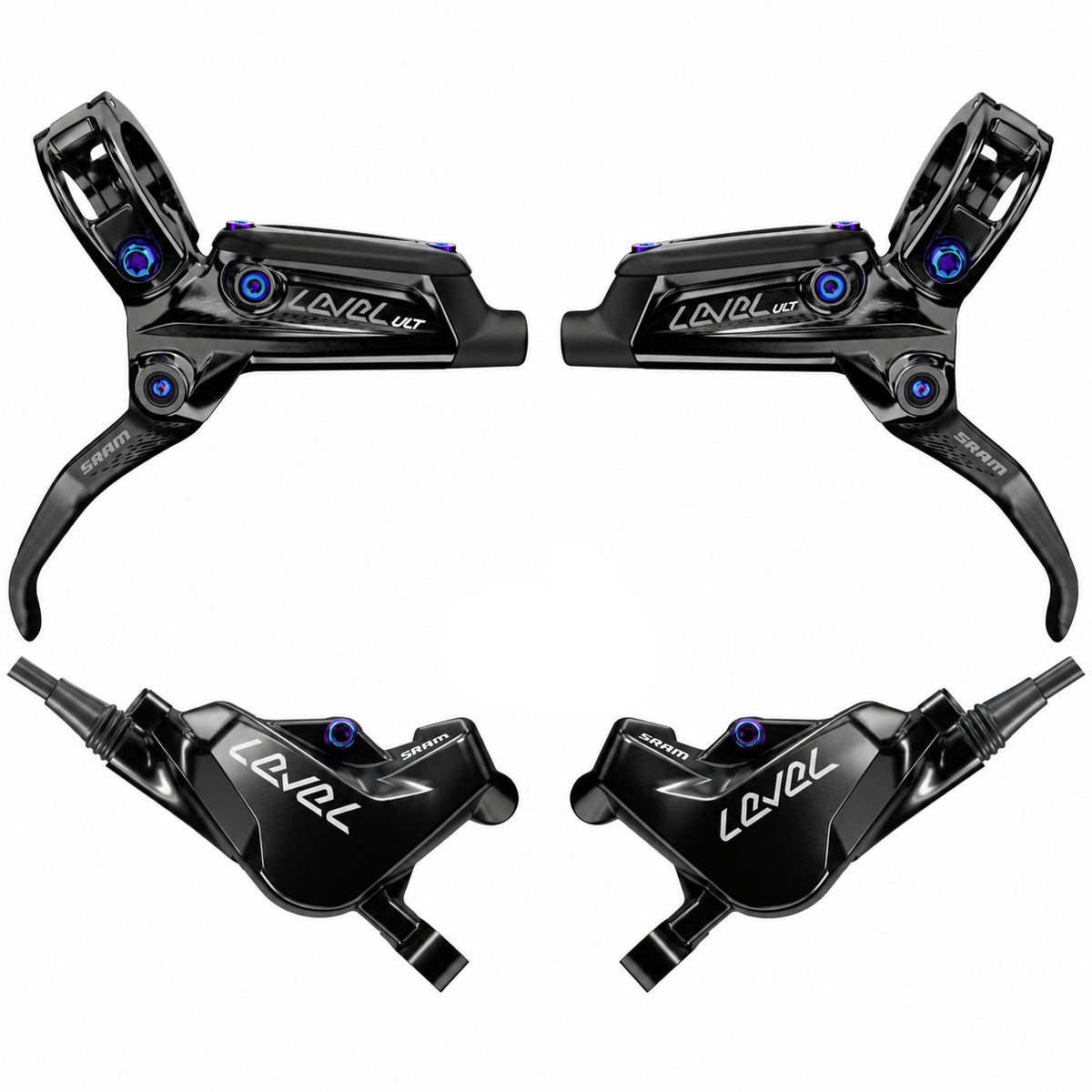 SRAM Level Ultimate Hydraulic Disc Brake Set - Sport & Leisure