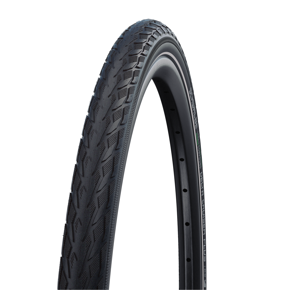 Schwalbe Delta Cruiser Plus 28 x 2" Folding Bike Tyre - PunctureGuard / TwinSkin - Sportandleisure.com