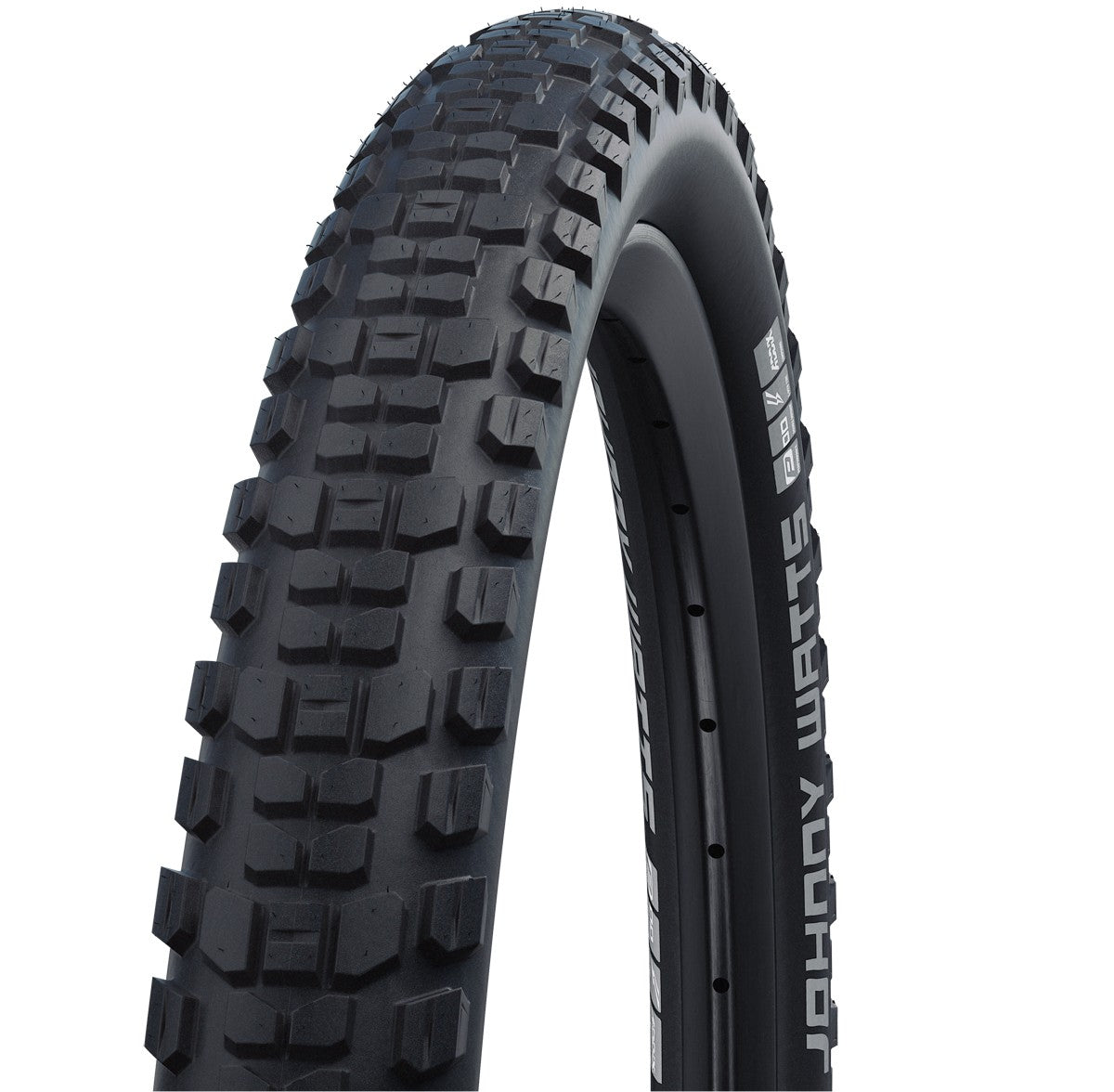 Schwalbe Johnny Watts 27.5 x 2.60" Folding E-MTB Bike Tyre - Perf / DD / RG - Sportandleisure.com