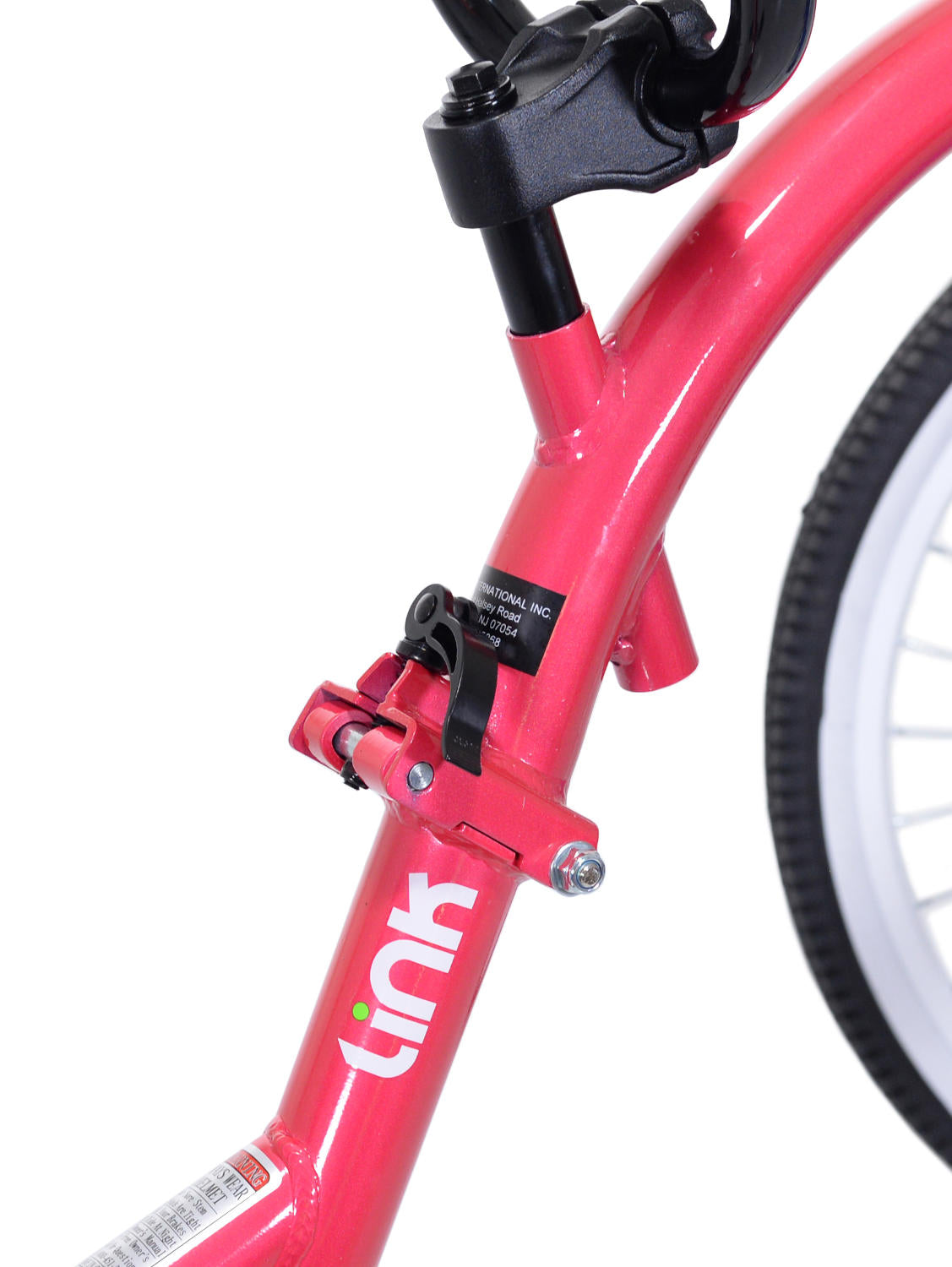 WeeRide Tagalong Kazam Link Trailer Bike – Pink - Sport & Leisure