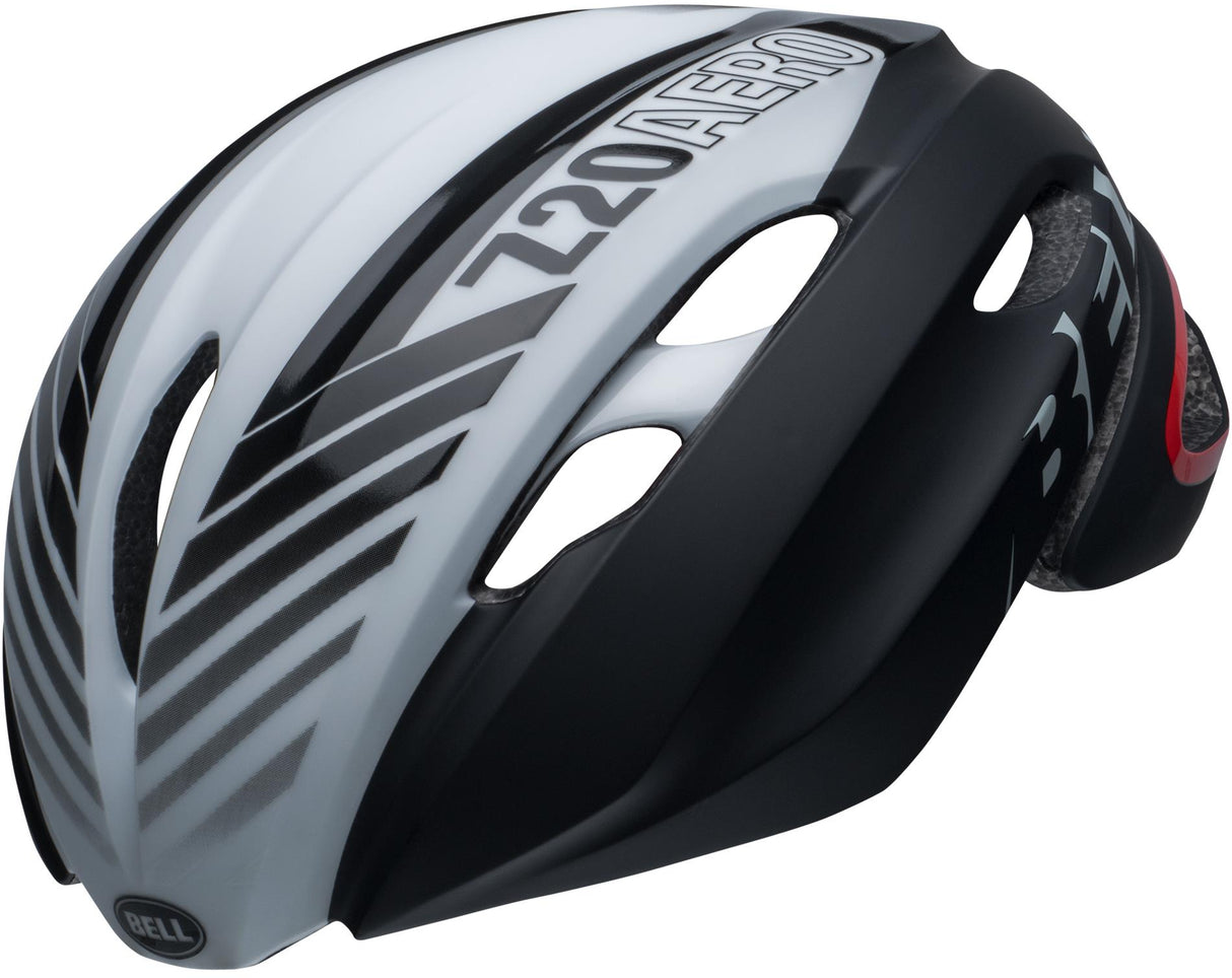 Bell Z20 Aero MIPS Road Bike Helmet - Blower Matte/Gloss Black/White - Large - Sportandleisure.com