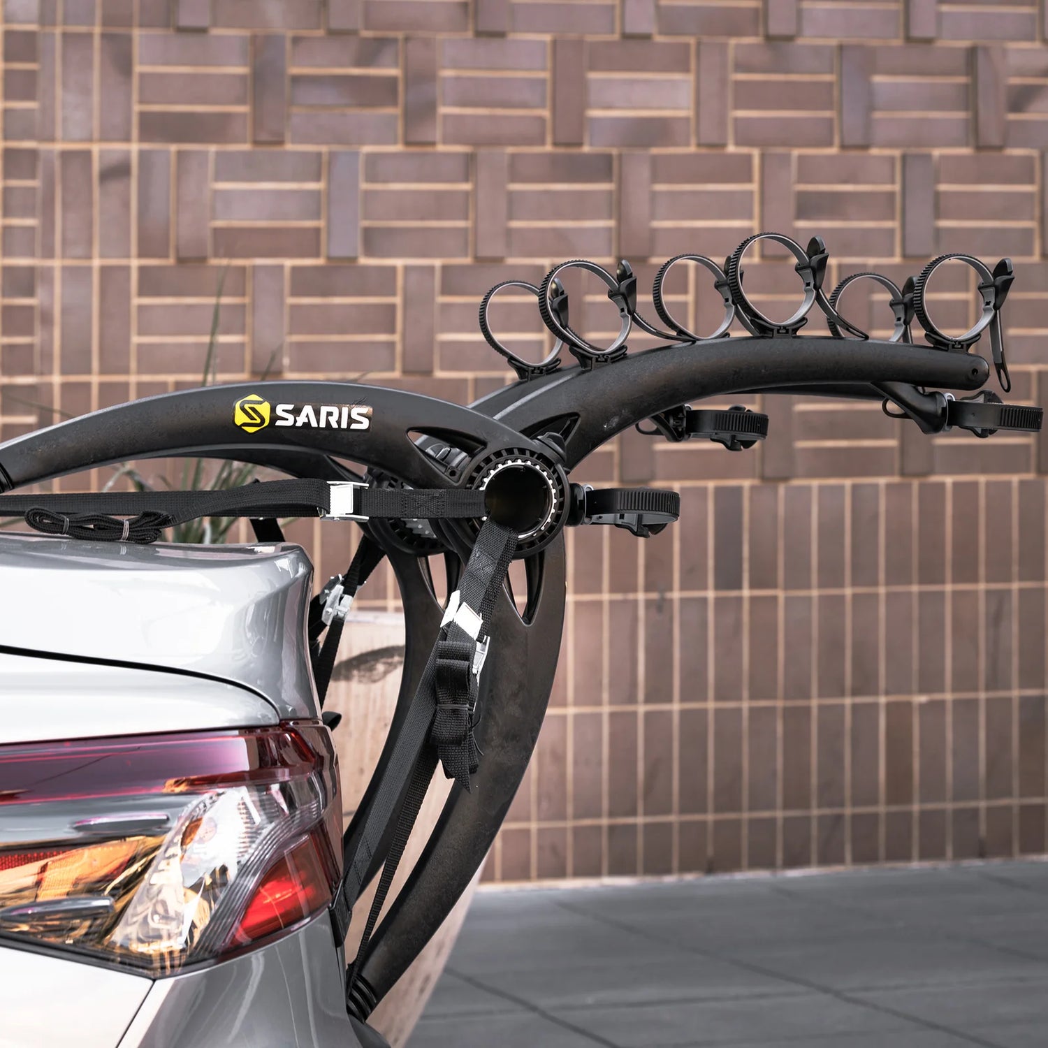 Saris Bones 3 Car Bike Rack - Black - Sportandleisure.com
