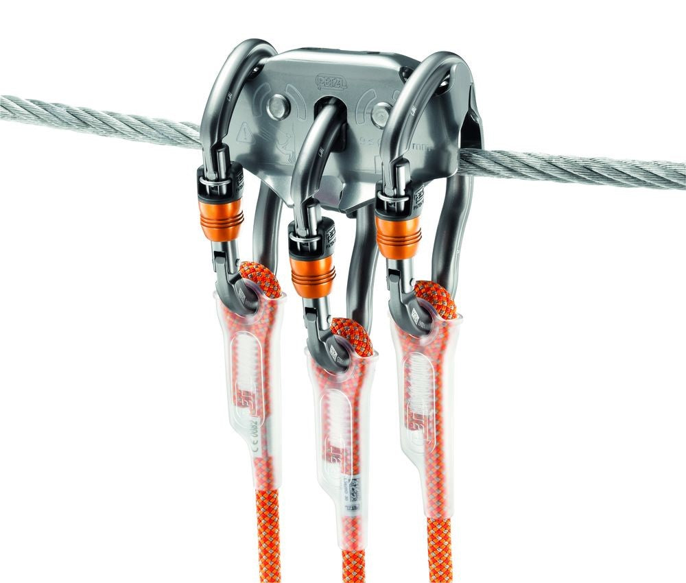 Petzl Trac Zipline Pulley - Sportandleisure.com