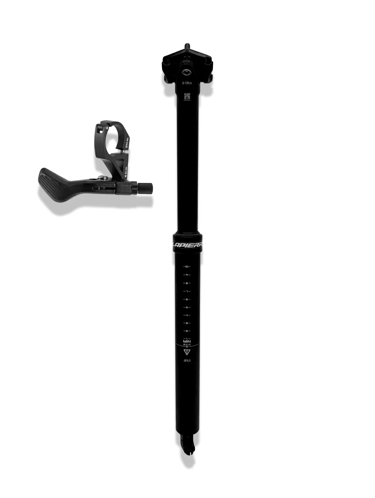 Tige de selle Dropper Remote Levier 2 Way Mount Bicyclette Externe et