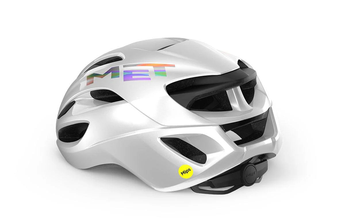 Met Rivale MIPS Road Bike Helmet - White - Large (58-61cm) - Sportandleisure.com