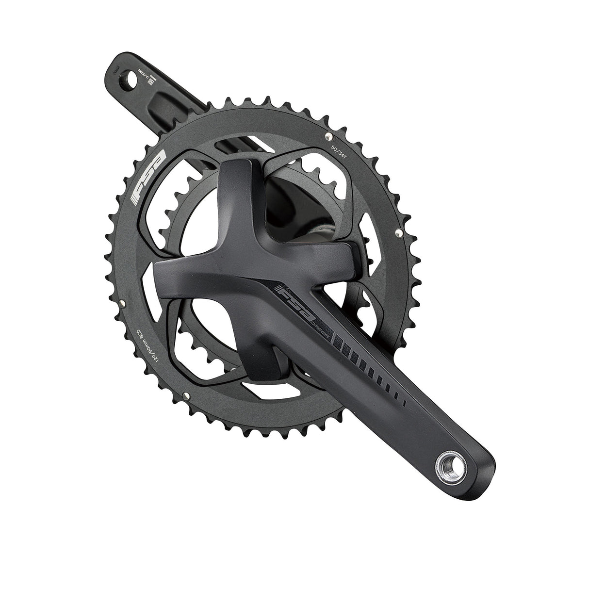 FSA Omega Megaexo 10 / 11-Speed Chainset - 50/34T - Sportandleisure.com