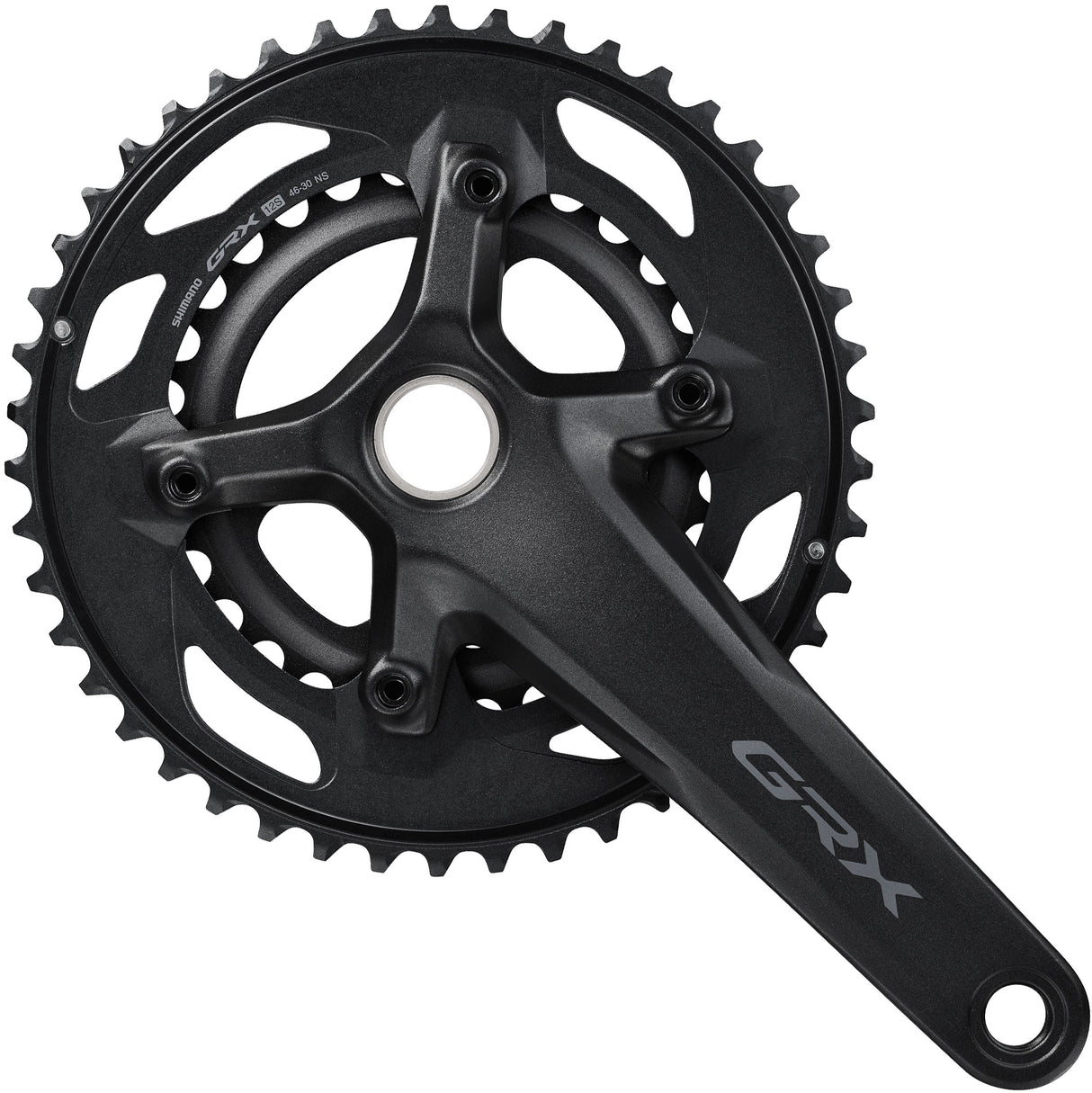 Shimano GRX FC-RX610 2x Gravel Chainset - Sportandleisure.com