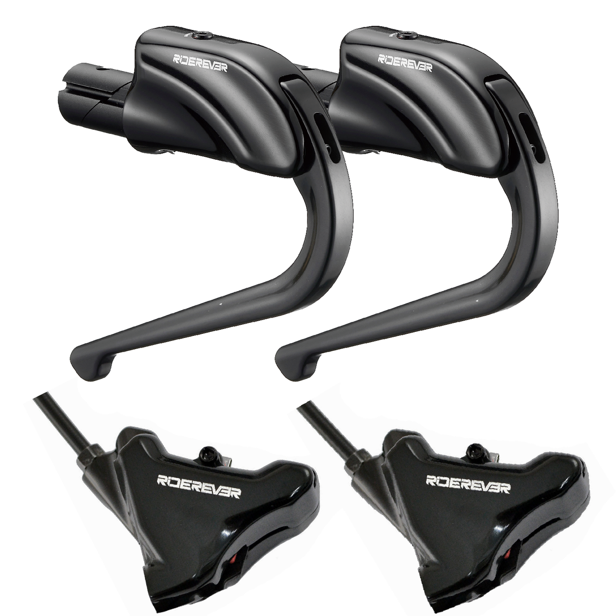 RideRever TRIVA Hydraulic TT / Time Trail Brake Set - Sportandleisure.com